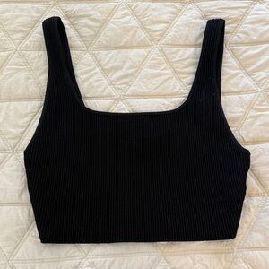 Aritzia Ribbed Crop Top
